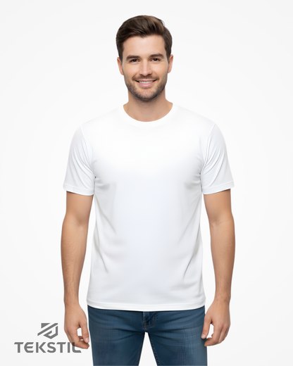 Playera Tacto Algodon Antipiling